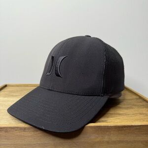 Hurley Charcoal Black Trucker Hat